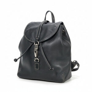 Vintage Coach Studio Legacy Backpack Black Mini Bag Y2K Leather Drawstring 9368